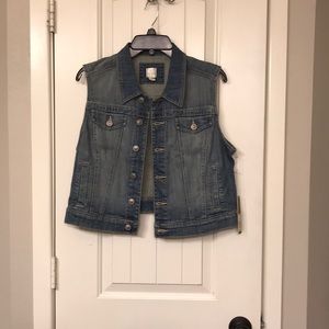 Denim vest
